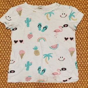 Peek girls size 12 tshirt